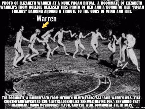 Warren worshipper of pagan gods